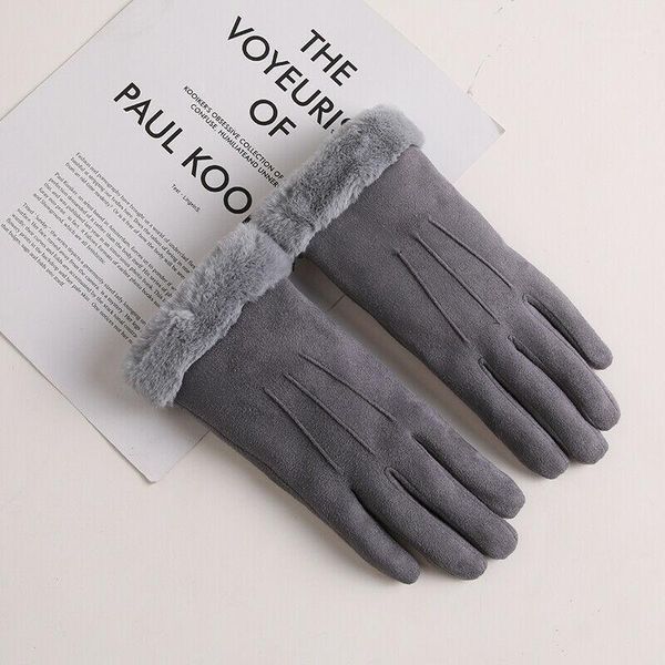 hirigin women girl winter outwear casual soft gloves suede warm touch screen fleece lined driving gloves 5 colors1, Blue;gray
hirigin women girl winter outwear casual soft gloves suede warm touch screen fleece lined driving gloves 5 colors1, Blue;gray