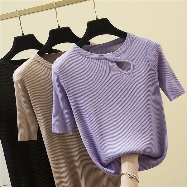 2020 autumn new korean women's slim fit with hollow out middle t-shirt sleeve women's t-shirt with underlay eiwwf, White;black
2020 autumn new korean women's slim fit with hollow out middle t-shirt sleeve women's t-shirt with underlay eiwwf, White;black