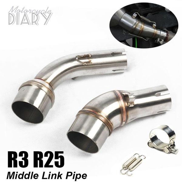 for r25 r3 mt-03 yzf-r25 yzf-r3 yzf mt03 motorcycle escape moto exhaust middle link pipe adapter connector modified mid
for r25 r3 mt-03 yzf-r25 yzf-r3 yzf mt03 motorcycle escape moto exhaust middle link pipe adapter connector modified mid