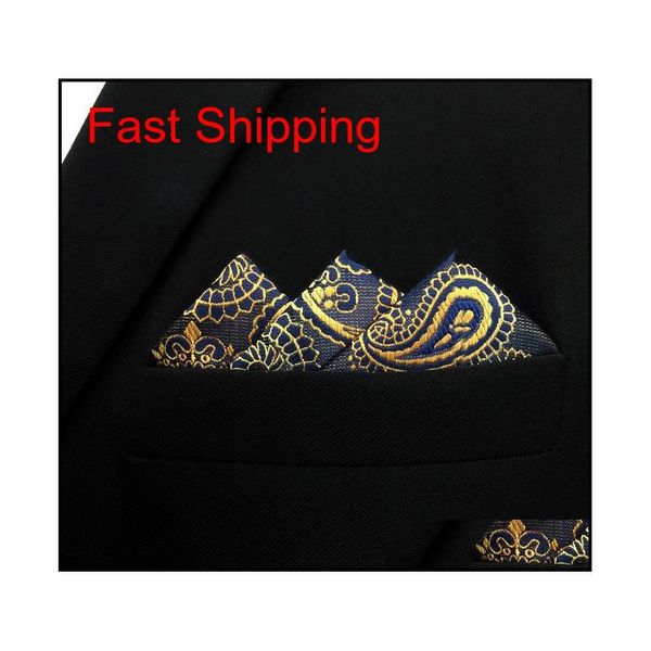 uh10 paisley black gold pocket square mens ties silk jacquard woven qylxxy nana_shop, Blue;white
uh10 paisley black gold pocket square mens ties silk jacquard woven qylxxy nana_shop, Blue;white