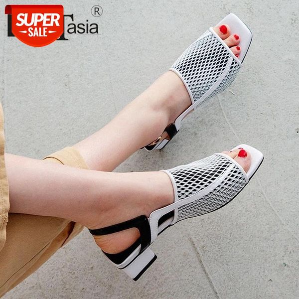 doratasia 2019 genuine leather summer party elegant women shoes mesh woman chunky heel sandals shoes woman #v27q, Black
doratasia 2019 genuine leather summer party elegant women shoes mesh woman chunky heel sandals shoes woman #v27q, Black