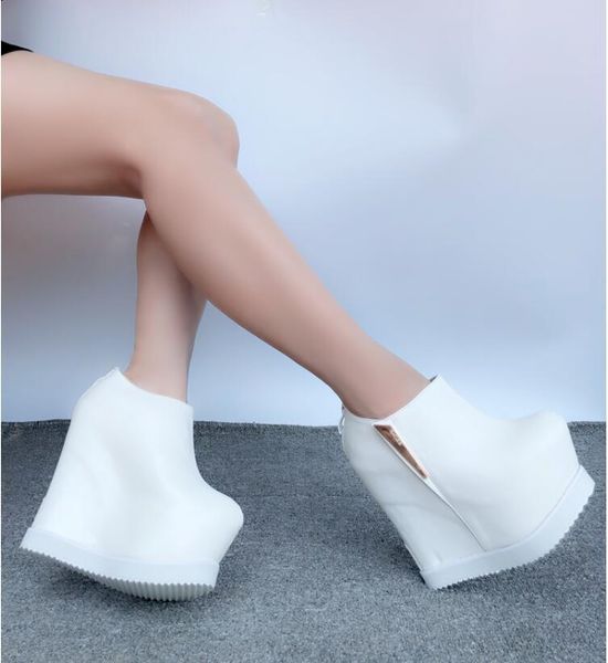 2020 version korean and winter thick soles wedges with increased boots women's shoes no1r, Black
2020 version korean and winter thick soles wedges with increased boots women's shoes no1r, Black