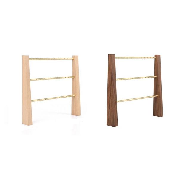 3 tier jewelry organizer stand modern wood jewelry holder and display tablestorage rack for necklaces bracelets earr, Pink;blue
3 tier jewelry organizer stand modern wood jewelry holder and display tablestorage rack for necklaces bracelets earr, Pink;blue