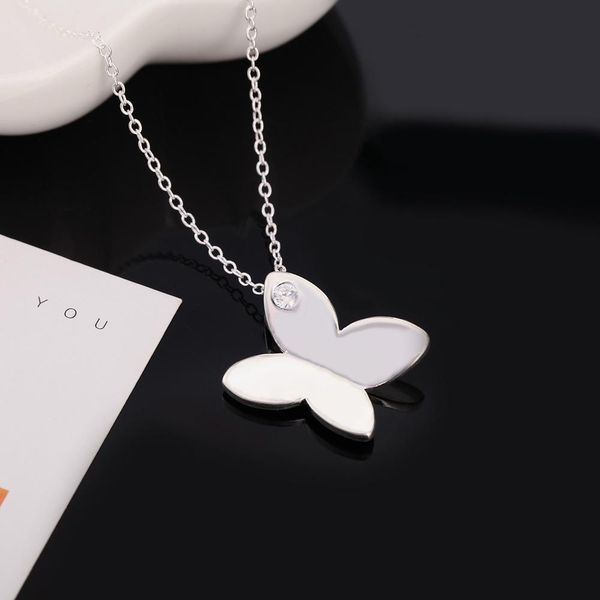 ginstonelate charms wedding silver color women necklace crystal butterfly jewelry fashion cute pendant necklace new cute lady h bbyjgp 
ginstonelate charms wedding silver color women necklace crystal butterfly jewelry fashion cute pendant necklace new cute lady h bbyjgp