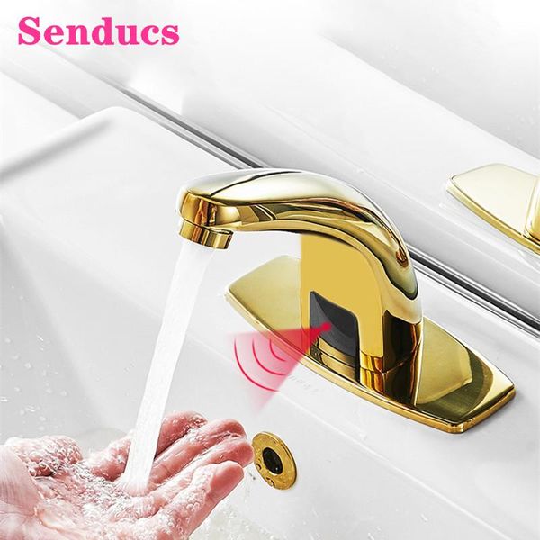 bathroom sink faucets sensor basin senducs single cold mixer tap quality brass gold faucet taps
bathroom sink faucets sensor basin senducs single cold mixer tap quality brass gold faucet taps