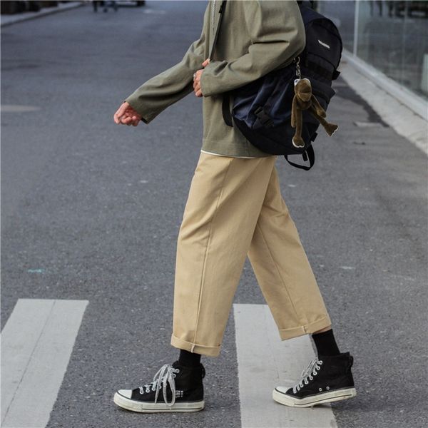 eddjk men's 2020 new autumn color straight pants's casual for solid men loose casual pants trend wide leg capris pants men gjyjs, Blue
eddjk men's 2020 new autumn color straight pants's casual for solid men loose casual pants trend wide leg capris pants men gjyjs, Blue
