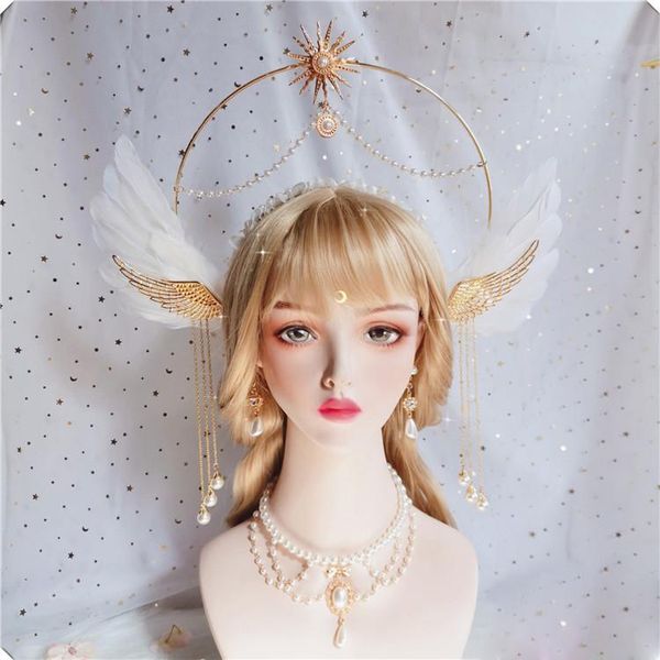 apollo angel virgin sun halo crown tassel bead chain headband vintage mary baroque tiara headwear tiaras lolita
apollo angel virgin sun halo crown tassel bead chain headband vintage mary baroque tiara headwear tiaras lolita