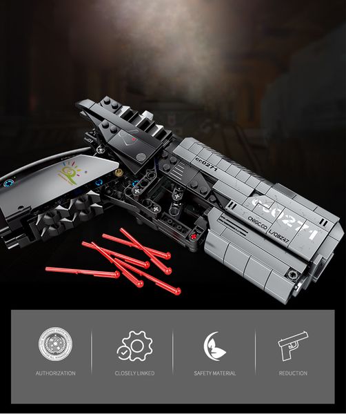 huiqibao 431pcs technic блуждающие earth signal gun game building blocks set city кирпич diy стрелялки воспитательная игрушка для детей sqcx
huiqibao 431pcs technic блуждающие earth signal gun game building blocks set city кирпич diy стрелялки воспитательная игрушка для детей sqcx