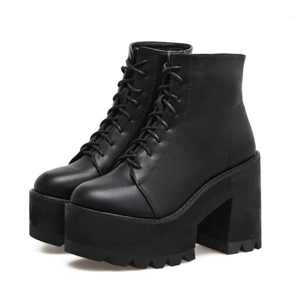 boots gothic shoes fashion thick heel ankle women high heels spring winter woman black platform yma62-11
boots gothic shoes fashion thick heel ankle women high heels spring winter woman black platform yma62-11