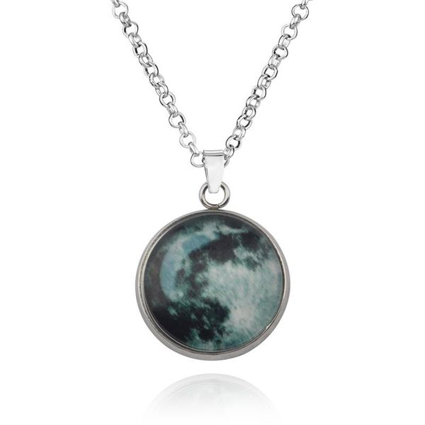 moon star time luminous pendant necklace earth luminous pendant chain fashion jewelry for women and men christmas gifts, Silver
moon star time luminous pendant necklace earth luminous pendant chain fashion jewelry for women and men christmas gifts, Silver