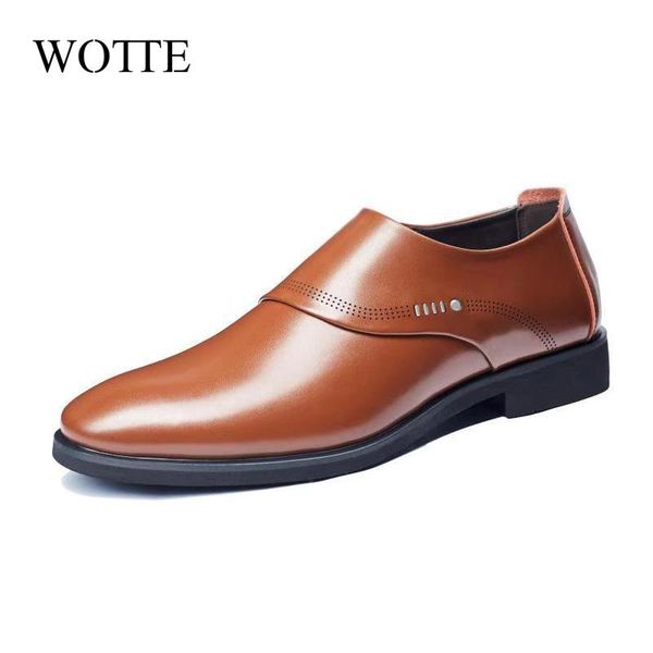 wotte fashion leather men business dress shoes men loafers pointy black shoes oxford comfortable formal wedding
wotte fashion leather men business dress shoes men loafers pointy black shoes oxford comfortable formal wedding