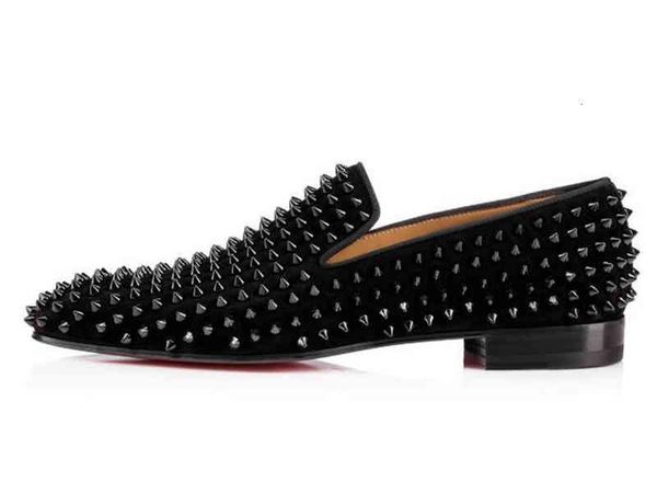 shoes elegance dress red bottom rollerboy spikes oxford flat slip on sole dandelion walking loafers flats --, Black
shoes elegance dress red bottom rollerboy spikes oxford flat slip on sole dandelion walking loafers flats --, Black