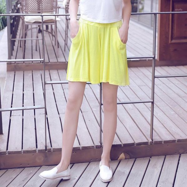 2019 women modal solid casual fit elastic waist pocket beach high waist shorts women pure color wide leg shorts plus size1, White;black
2019 women modal solid casual fit elastic waist pocket beach high waist shorts women pure color wide leg shorts plus size1, White;black
