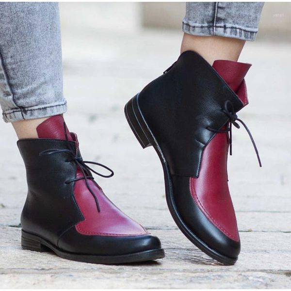 boots ankle women platform lace up buckle shoes thick heel short boot ladies casual footwear plus size drop 1, Black
boots ankle women platform lace up buckle shoes thick heel short boot ladies casual footwear plus size drop 1, Black