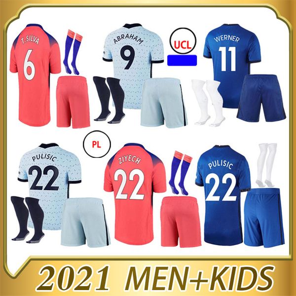 20 21 werner havertz chilwell ziyech soccer jerseys 2020 2021 pulisic football shirt kante mount 4th men+kids kit socks, Black;yellow
20 21 werner havertz chilwell ziyech soccer jerseys 2020 2021 pulisic football shirt kante mount 4th men+kids kit socks, Black;yellow