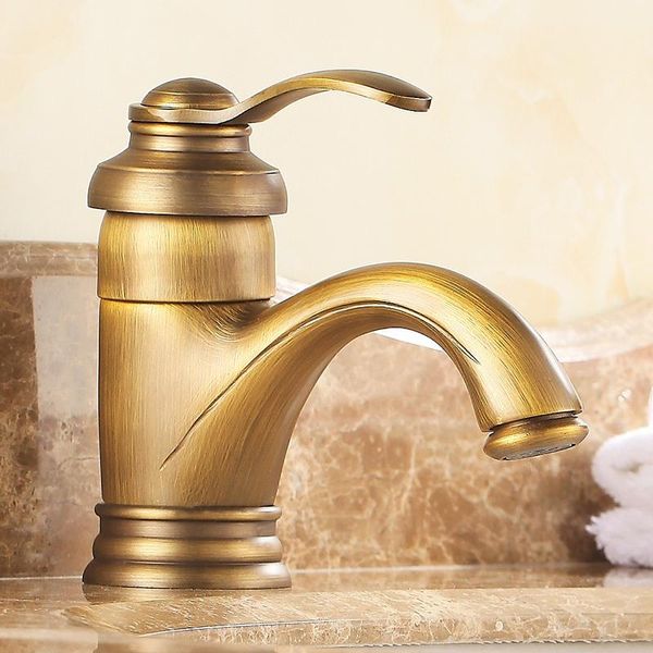 basin faucets antique brass bathroom sink faucets single handle vintage deck mount torneiras cold bath mixer water tap
basin faucets antique brass bathroom sink faucets single handle vintage deck mount torneiras cold bath mixer water tap