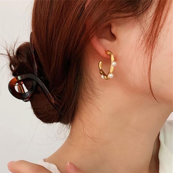 hoop & huggie korean boho imitation pearl hoops earrings for women gold metal circle statement oorbellen party wedding jewelry, Golden;silver
hoop & huggie korean boho imitation pearl hoops earrings for women gold metal circle statement oorbellen party wedding jewelry, Golden;silver