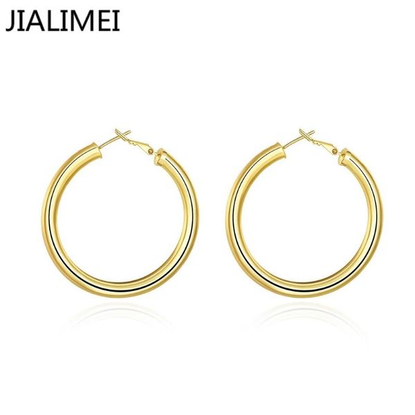 hoop & huggie big circle classic earrings gold color for women party wholesale one e064, Golden;silver
hoop & huggie big circle classic earrings gold color for women party wholesale one e064, Golden;silver