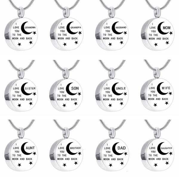 factorye0stto i and love the you moon round back urn necklace for ashes memorial keepsake cremation pendant jewelry
factorye0stto i and love the you moon round back urn necklace for ashes memorial keepsake cremation pendant jewelry