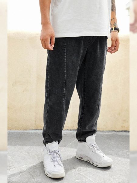 men slant pocket jogger jeans 94pz#, Blue
men slant pocket jogger jeans 94pz#, Blue