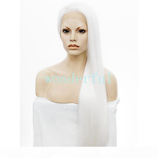 synthetic lace front wig straight middle part natural hairline white women's lace front natural wigs short medium long synthetic hair, Black
synthetic lace front wig straight middle part natural hairline white women's lace front natural wigs short medium long synthetic hair, Black