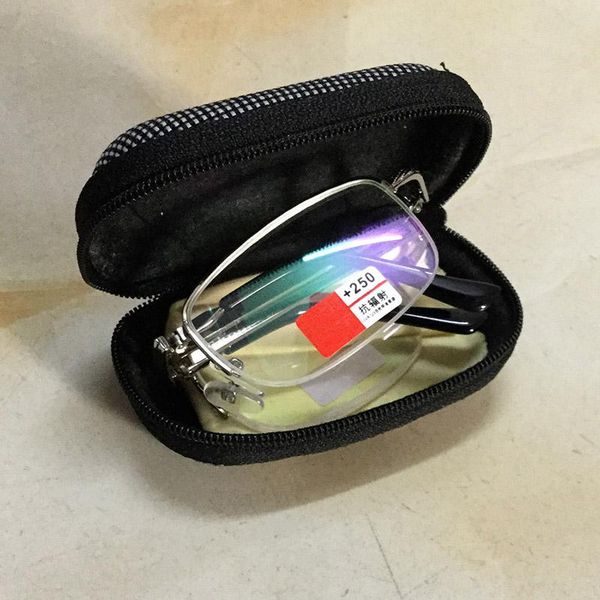2020 new metal folding aspherical coating lenses anti-radiation reading glasses convenient zipper bag men women old people eyew, White;black
2020 new metal folding aspherical coating lenses anti-radiation reading glasses convenient zipper bag men women old people eyew, White;black