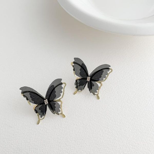 Orgin Summer Temperament Black Rhinestone Spinning Butterfly Dangle Earrings for Women Fashion Hollow Out Earrings Jewellery, Silver
Orgin Summer Temperament Black Rhinestone Spinning Butterfly Dangle Earrings for Women Fashion Hollow Out Earrings Jewellery, Silver