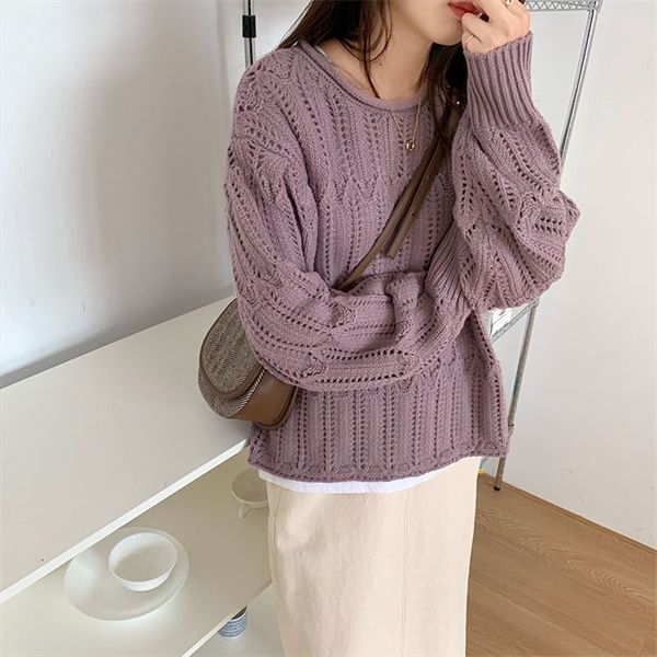 3 colors 2020 autumn winter women pullovers and sweaters jumper preppy style hollow out vintage female knitted sweater (x1627) c1015, White;black
3 colors 2020 autumn winter women pullovers and sweaters jumper preppy style hollow out vintage female knitted sweater (x1627) c1015, White;black