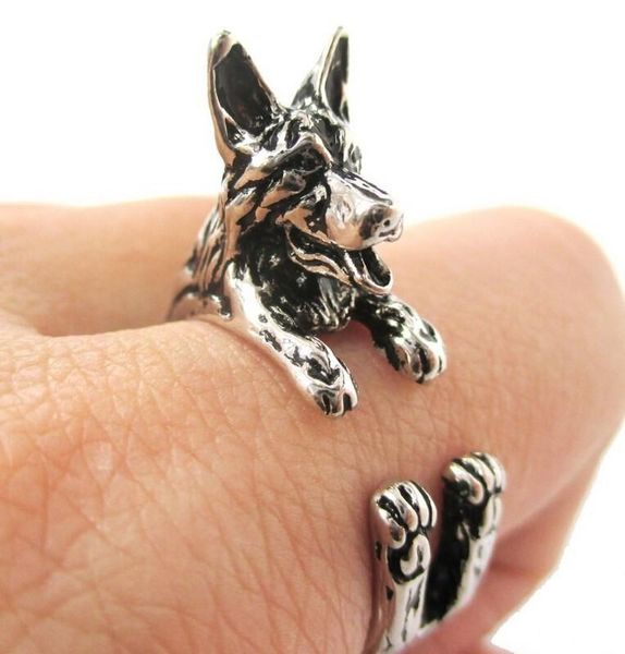 cluster rings 1pcs retro punk german shepherd ring size hippie animal dog summer jewelry for pet lovers, Golden;silver
cluster rings 1pcs retro punk german shepherd ring size hippie animal dog summer jewelry for pet lovers, Golden;silver