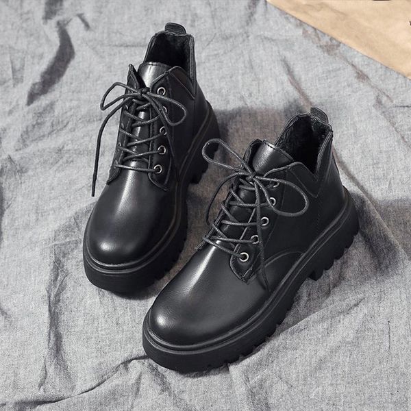 2021 new women ankle ladies shoes pu leather fashion lace up cool casual boots woman winter autumn shoe 1 7zuh, Black
2021 new women ankle ladies shoes pu leather fashion lace up cool casual boots woman winter autumn shoe 1 7zuh, Black