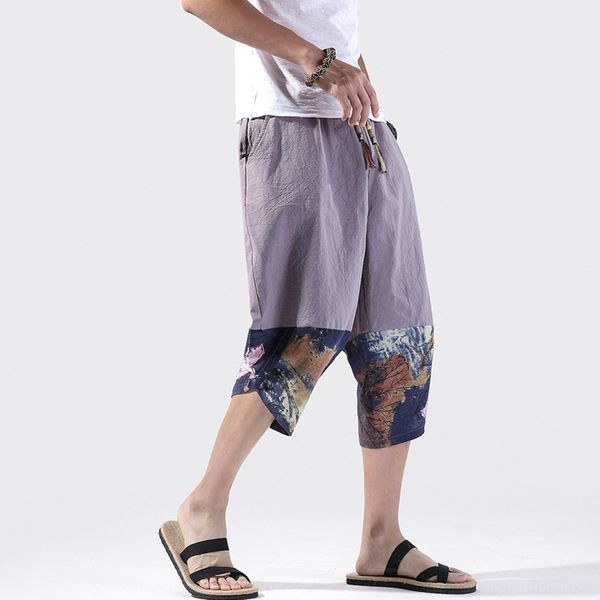 b1lcm chinoiserie summer thin cotton linen aijdl men's casual summer fashion style thin cotton man men's pants capris men trend, Blue
b1lcm chinoiserie summer thin cotton linen aijdl men's casual summer fashion style thin cotton man men's pants capris men trend, Blue