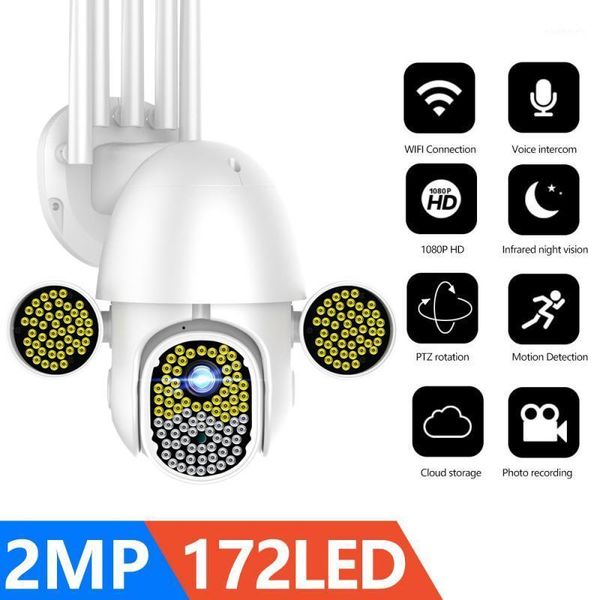 172 leds ptz wifi ip camera outdoor 5x digital zoom night full color wireless h.264 security cctv camera two way speak audio1
172 leds ptz wifi ip camera outdoor 5x digital zoom night full color wireless h.264 security cctv camera two way speak audio1