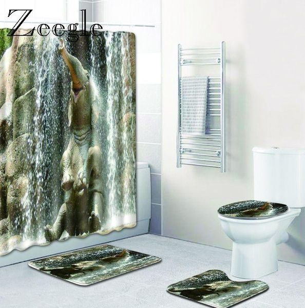bath mats zeegle elephant pattern shower curtain with toilet rug non-slip bathroom mat foot washable floor doormat1
bath mats zeegle elephant pattern shower curtain with toilet rug non-slip bathroom mat foot washable floor doormat1