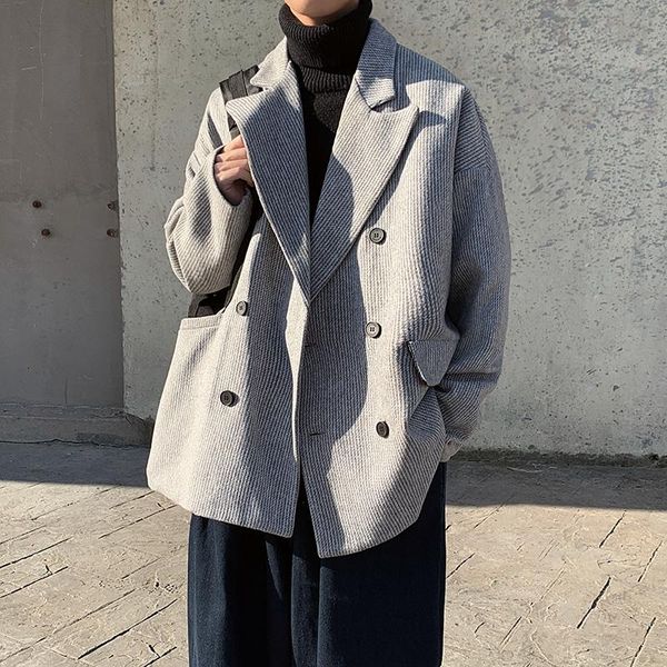 men's jackets legible oversized men striped streetwear casual loose suit jacket coats 2021 autumn hip hop, Black;brown
men's jackets legible oversized men striped streetwear casual loose suit jacket coats 2021 autumn hip hop, Black;brown