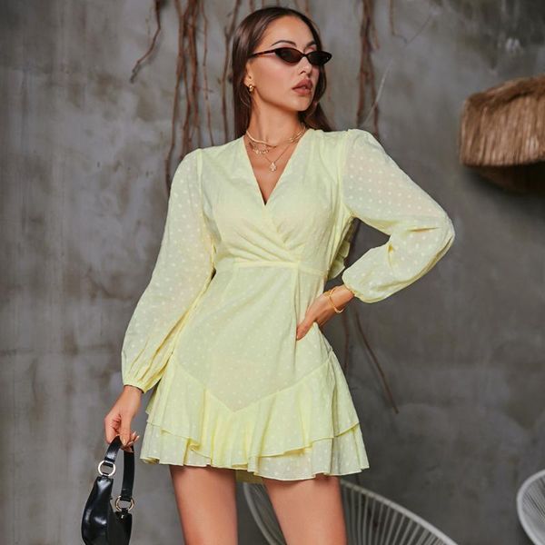 2021 new fashion casual dress for woman v neck solid long sleeve dresses vestido de mulher office ladies women clothing, Black;gray
2021 new fashion casual dress for woman v neck solid long sleeve dresses vestido de mulher office ladies women clothing, Black;gray