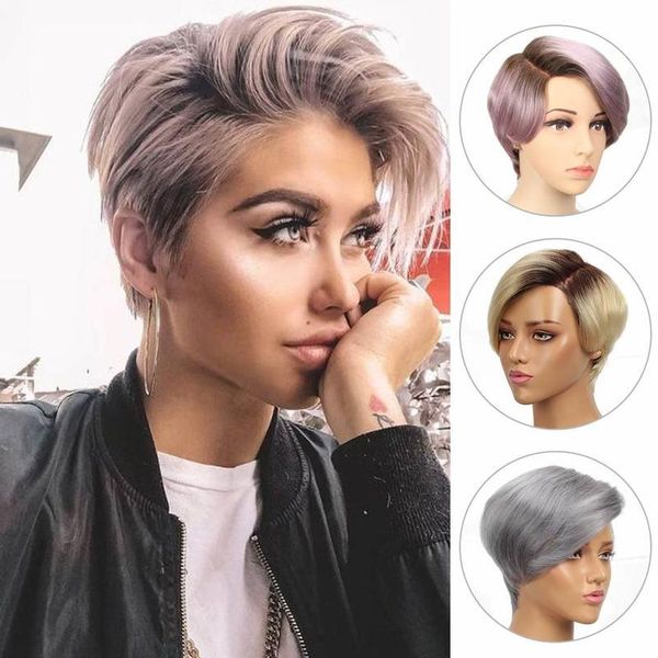 rebecca short straight hair lace part wig lace front human hair wigs for women peruvian remy hair ombre pink blond fashion wigs plus, Black;brown
rebecca short straight hair lace part wig lace front human hair wigs for women peruvian remy hair ombre pink blond fashion wigs plus, Black;brown