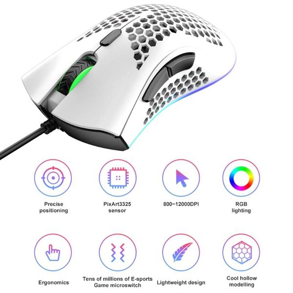 легкий m7 gaming mouse honeycomb shell эргономичный мыши с мягкой веревкой кабель для компьютера gamer компьютерной периферии
легкий m7 gaming mouse honeycomb shell эргономичный мыши с мягкой веревкой кабель для компьютера gamer компьютерной периферии