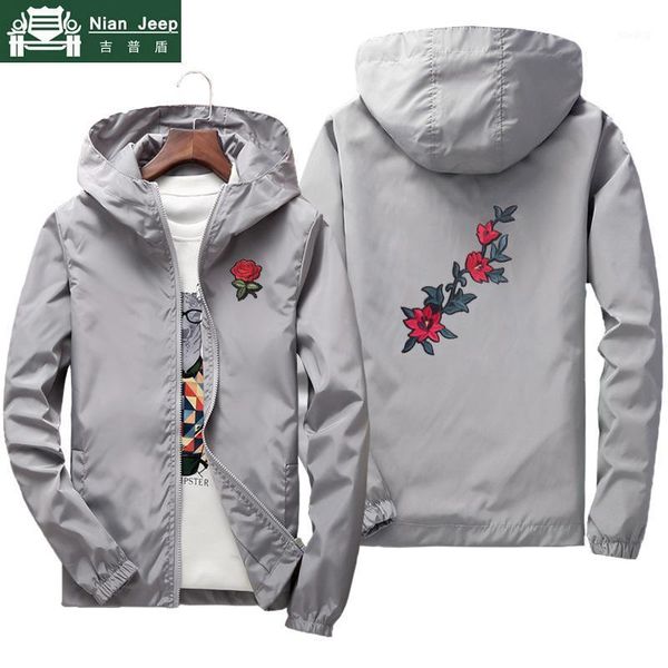 new windbreaker thin jacket men women rose embroidery streetwear sunscreen jackets and coats quick dry clothes plus size s-7xl1, Black;brown
new windbreaker thin jacket men women rose embroidery streetwear sunscreen jackets and coats quick dry clothes plus size s-7xl1, Black;brown