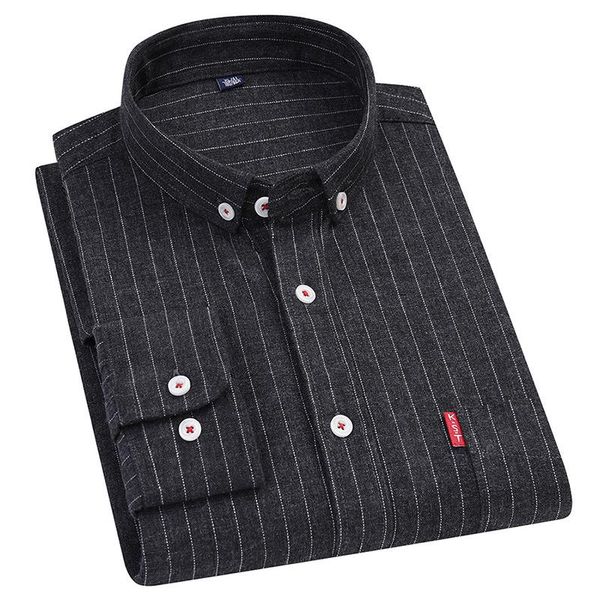 men's casual shirts spring vertical stripe sand wash cotton business leisure long sleeve shirt lapel slim s-4xl, White;black
men's casual shirts spring vertical stripe sand wash cotton business leisure long sleeve shirt lapel slim s-4xl, White;black
