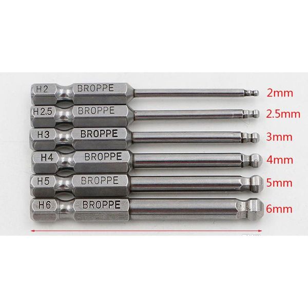 s2 alloy steel power electric drill bits screwdriver ball bits 65-150mm hex wren jllgem yy_dhhome
s2 alloy steel power electric drill bits screwdriver ball bits 65-150mm hex wren jllgem yy_dhhome
