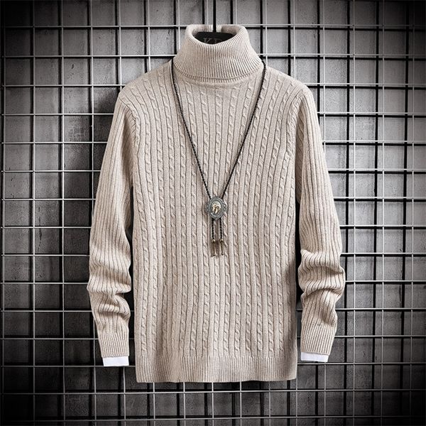 turtleneck slim sweater men autumn winter kintted pullovers mens wool warm sweaters o-neck solid color knitwears streetwear 201211, White;black
turtleneck slim sweater men autumn winter kintted pullovers mens wool warm sweaters o-neck solid color knitwears streetwear 201211, White;black