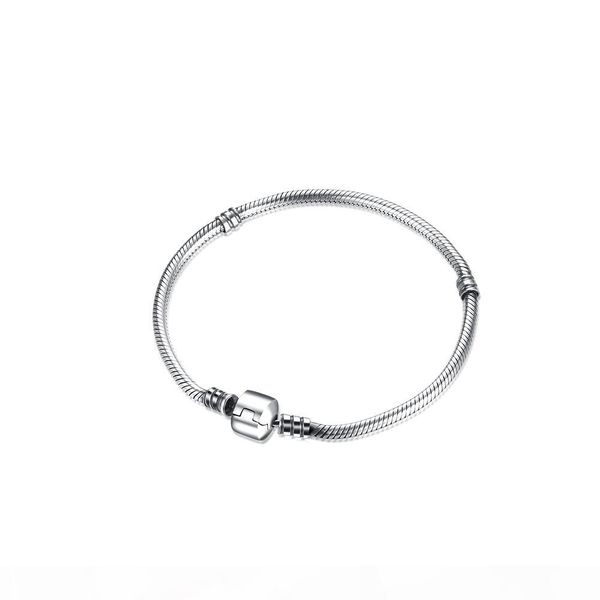 100% 925 sterling silver classic moments snake chain bracelet fit authentic european dangle charm for women fashion diy jewelry, Golden;silver
100% 925 sterling silver classic moments snake chain bracelet fit authentic european dangle charm for women fashion diy jewelry, Golden;silver