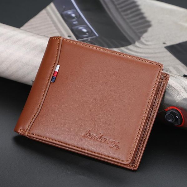 wallets men short thin multi-card wallet fashion plain soft leather ticket clip, Red;black
wallets men short thin multi-card wallet fashion plain soft leather ticket clip, Red;black