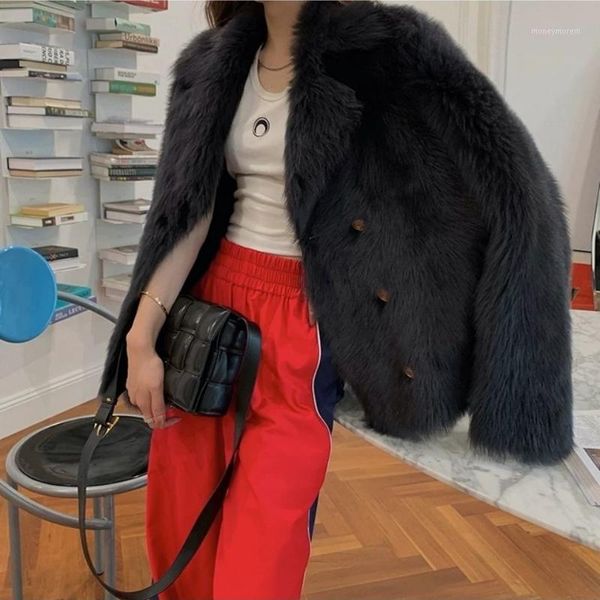 women 2020 winter real wool fur coat double-breasted female new loose natural lambswool fur jacket sheep sheared overcoats s4961, Black
women 2020 winter real wool fur coat double-breasted female new loose natural lambswool fur jacket sheep sheared overcoats s4961, Black