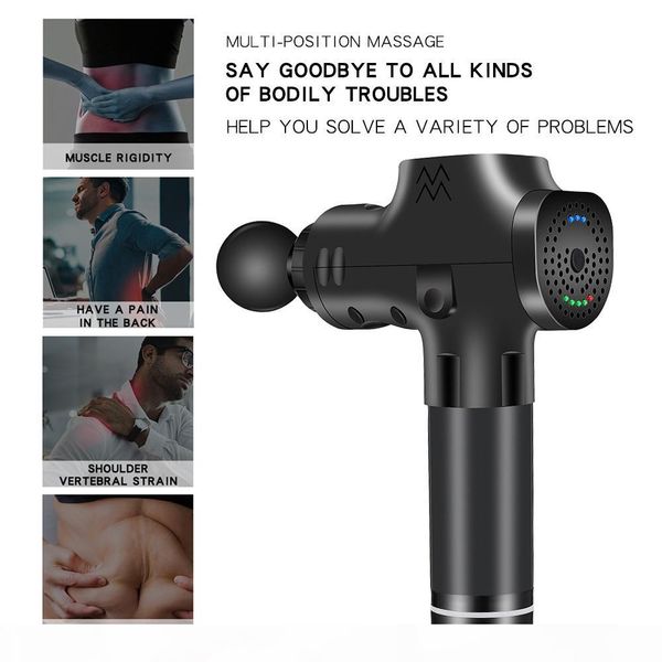 new body muscle massage gun electric vibrating therapy led touch screen guns deep tissue sport massage machine relax massager
new body muscle massage gun electric vibrating therapy led touch screen guns deep tissue sport massage machine relax massager