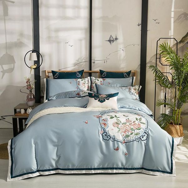42 classic embroidery egyptian cotton bed linen soft satin bedding duvet cover pillowcases bedspreads 4/7pcs sets1
42 classic embroidery egyptian cotton bed linen soft satin bedding duvet cover pillowcases bedspreads 4/7pcs sets1