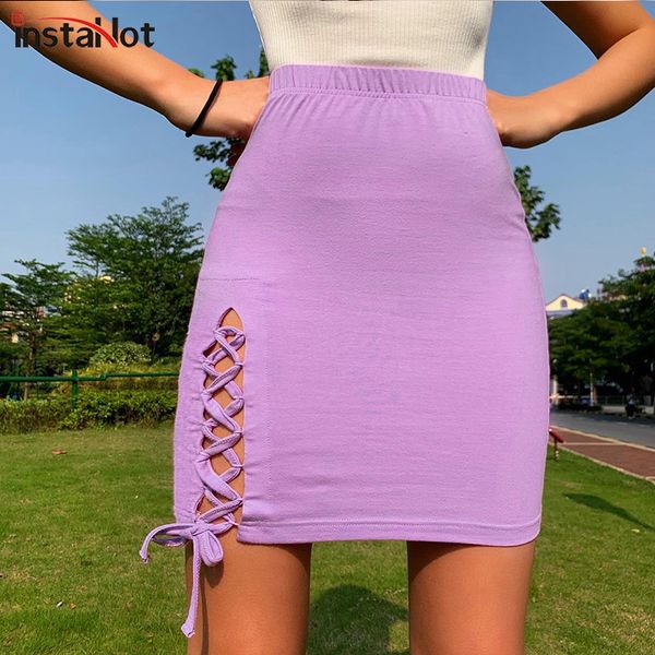 instalace up slit hem skirt high waist elastic slim bodycon pencil mini casual bandage elegant skirt women summer skrit 1014, Black
instalace up slit hem skirt high waist elastic slim bodycon pencil mini casual bandage elegant skirt women summer skrit 1014, Black