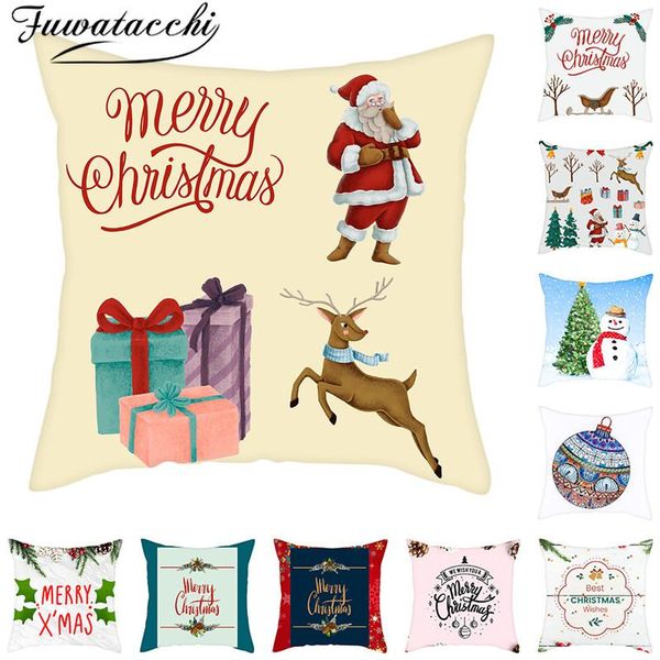 cushion/decorative pillow fuwatacchi christmas syle cushion cover snowman santa claus bell pillows case home sofa car decorative 45*45cm
cushion/decorative pillow fuwatacchi christmas syle cushion cover snowman santa claus bell pillows case home sofa car decorative 45*45cm