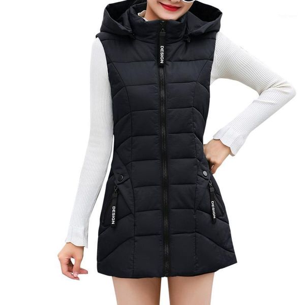 autumn winter vest women waistcoat 2021 female sleeveless vest jacket hooded warm long coat colete feminino1, Black;white
autumn winter vest women waistcoat 2021 female sleeveless vest jacket hooded warm long coat colete feminino1, Black;white