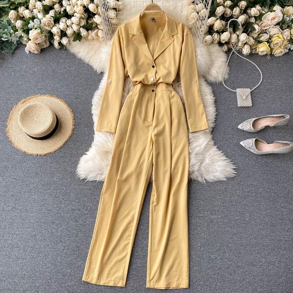 teeuiear slim notched neck autumn full length jumpsuit vintage slim waist elegant rompers women long sleeve office romper, Black;white
teeuiear slim notched neck autumn full length jumpsuit vintage slim waist elegant rompers women long sleeve office romper, Black;white